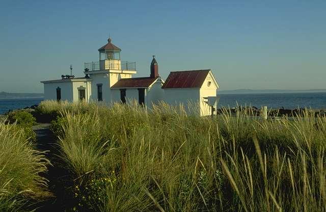 Light house on the Washington Coast