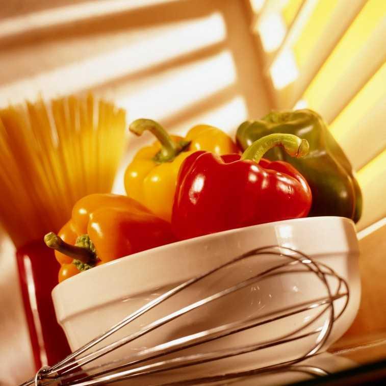 Bowl full of peppers